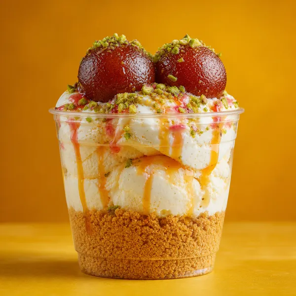 Gulab Jamun Parfait